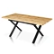 Contemporary extendable dining table